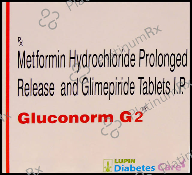Gluconorm G2 Forte 2/1000mg Tablet PR 15s