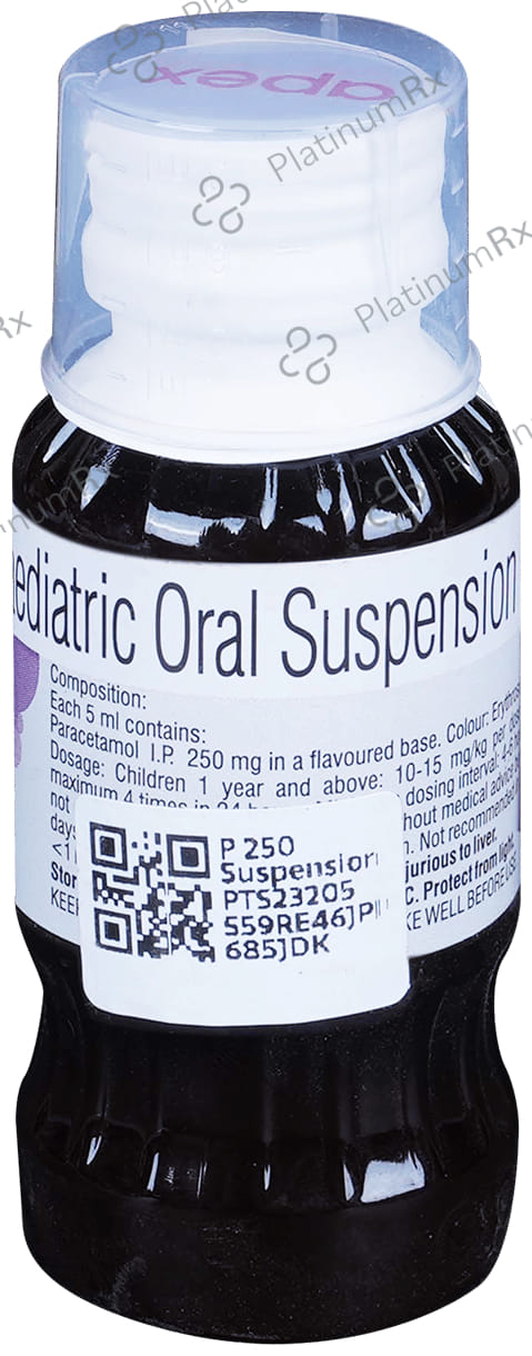 P 250mg Suspension 60ml