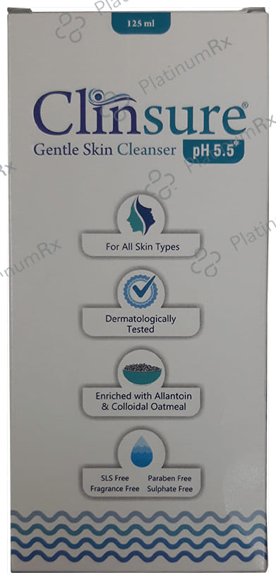 Clinsure Gentle Skin Cleanser 125ml
