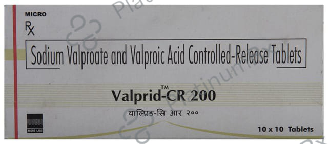 Valprid CR 200mg Tablet CR 10s
