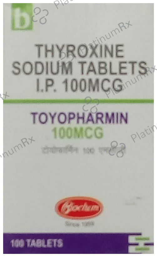Toyopharmin 100mcg Tablet 100s