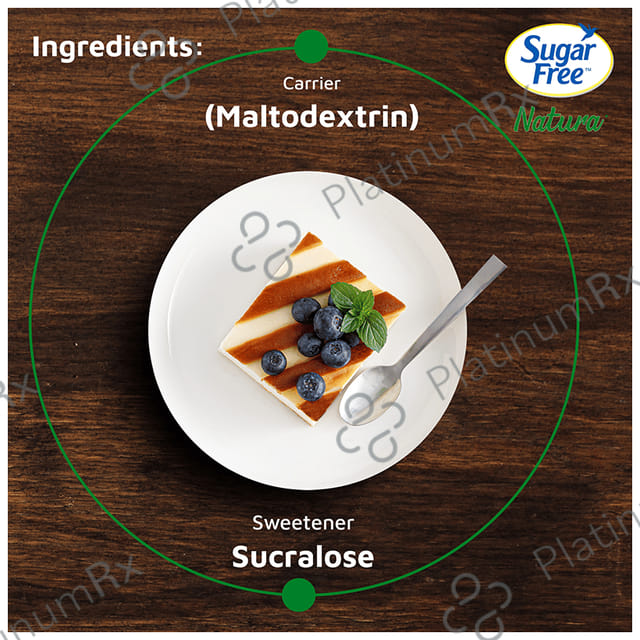 Sugar Free Natura Low Calorie Sucralose Sweetener Powder 1kg