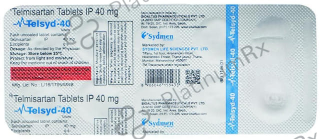 Telsyd 40mg Tablet