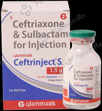 Ceftrinject S 1000/500mg Injection 10ml