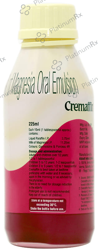 Cremaffin Mixed Fruit Liquid 225ml