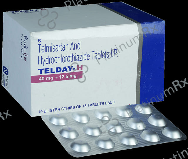 Telday H 12.5/40mg Tablet 15s