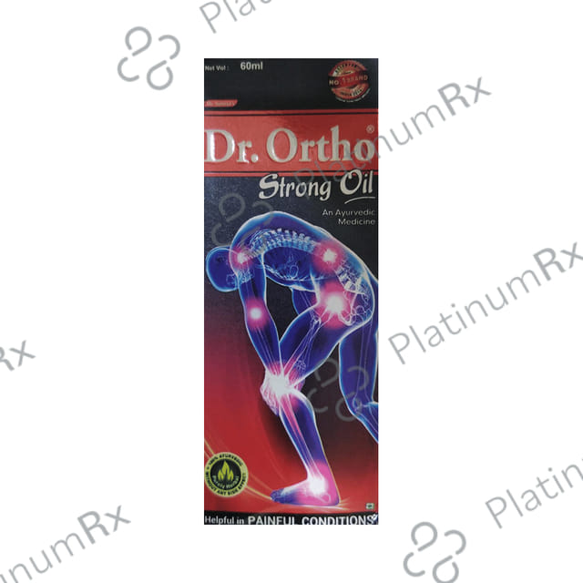Dr Ortho an Ayurvedic Medicine Strong Oil 60 ml