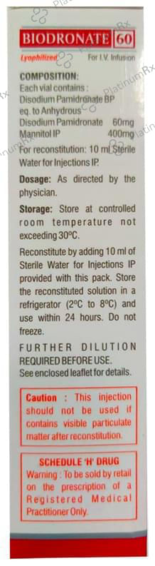 Biodronate 60 Injection