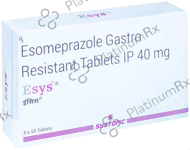 Esys 40mg Tablet 10s