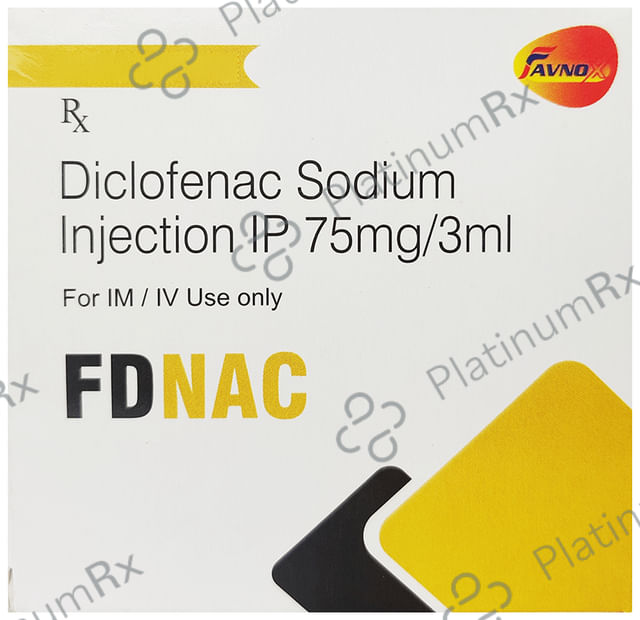 Fdnac 25mg Injection