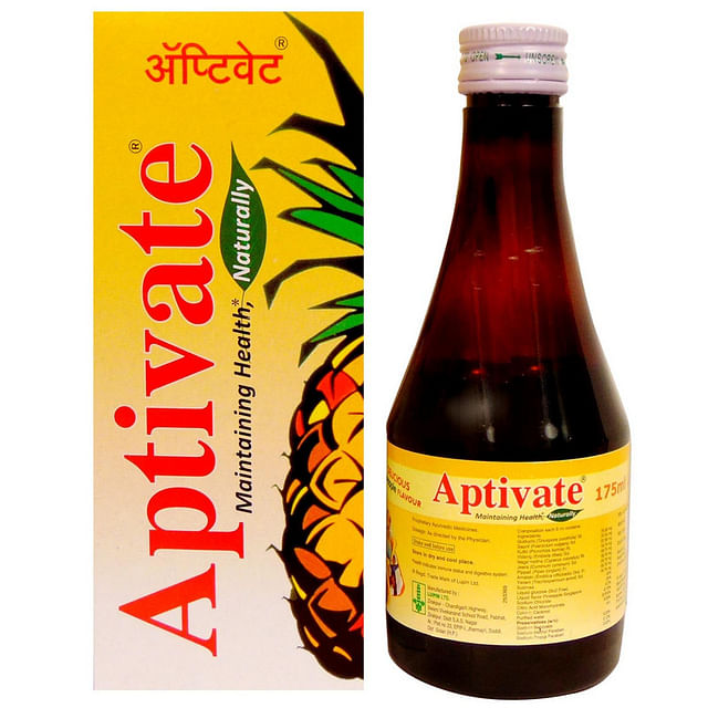 Aptivate Pineapple Flavour Syrup 175ml