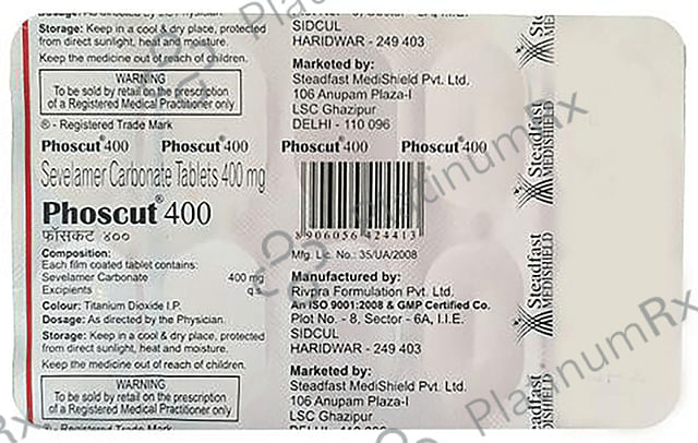 Phoscut 400mg Tablet 10s
