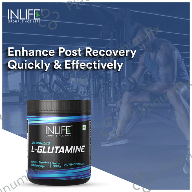 Inlife Micronized L-Glutamine Powder