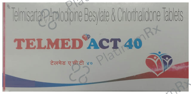 Telmed Act 5/12.5/40mg Tablet 10s