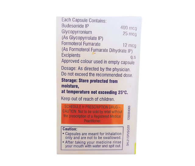 Budepress Plus Capsule 30s