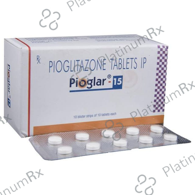 Pioglar 15mg Tablet 10s