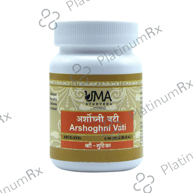 Uma Ayurveda Arshoghni Vati 40 tablets