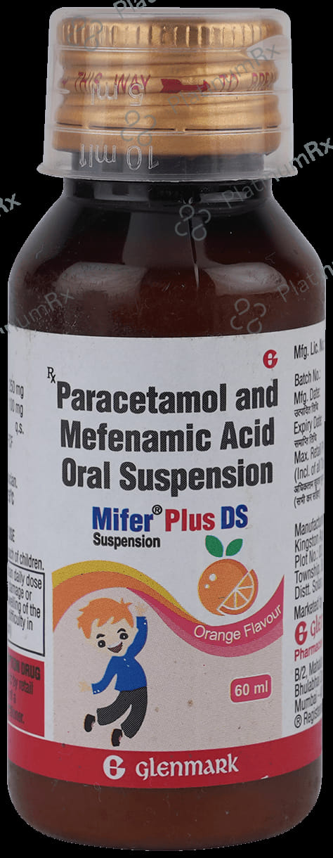 Mifer Plus DS 100/250mg Oral Suspension 60ml