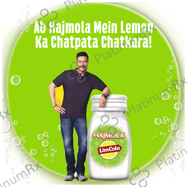 Dabur Hajmola LimCola Flavour Supports Digestive Health Tablet 120s