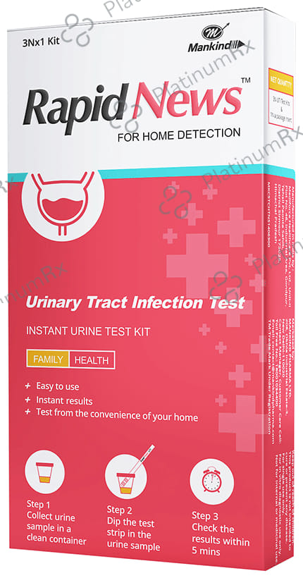 Rapid News Urinary Tract Infection Test Kit