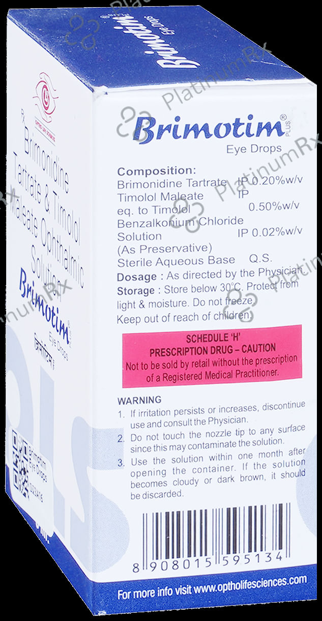 Brimotim Eye Drops 5ml