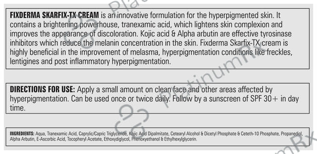 Fixderma Skarfix TX Cream 15 gm