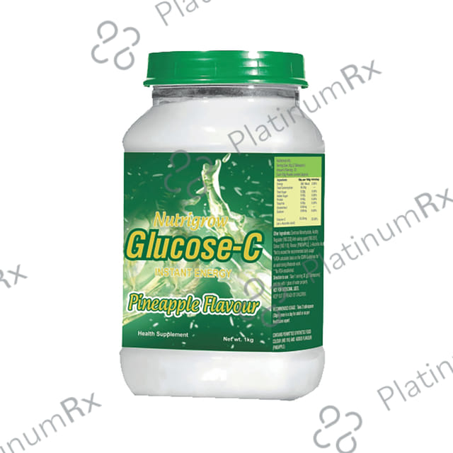 Nutrigrow Care Glucose-C(500gm Each) Pineapple 1 Jar