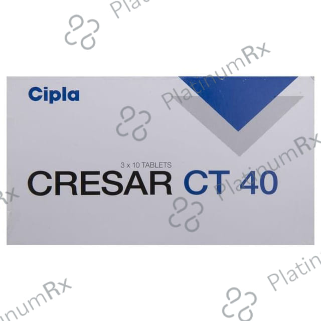 Cresar CT 40/12.5mg Tablet 10s