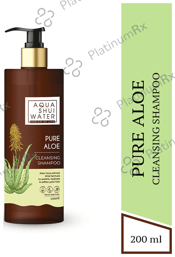 Aqua Shui Water Pure Aloe Cleansing Shampoo