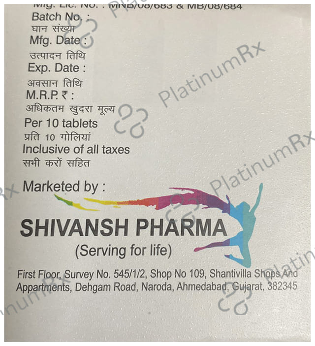 Acecloansh SP 100/325/15mg Tablet 10s