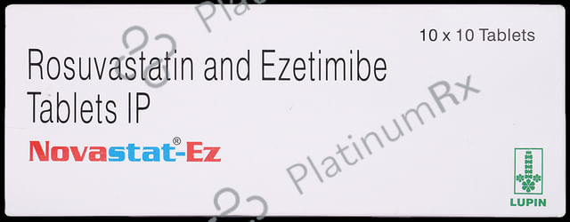 Novastat EZ 10/10mg Tablet 10s