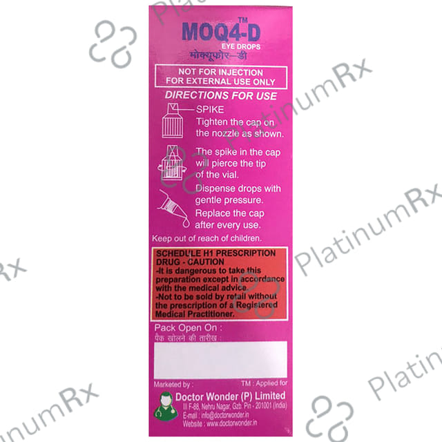 Moq4-D Eye Drop 5 ml