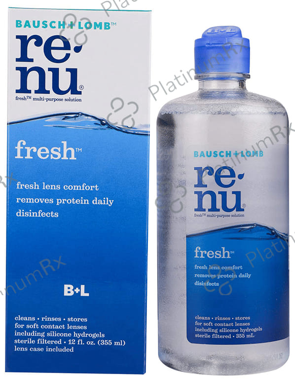Renu Fresh Lens Cleansing Solution 355ml