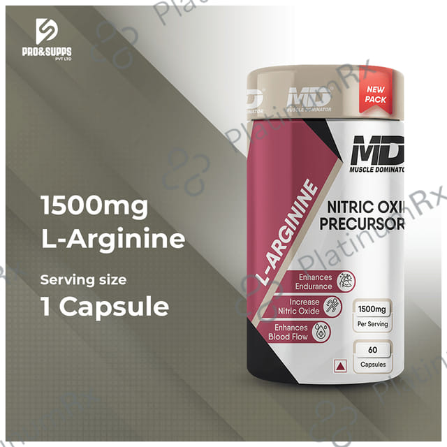 Muscle Dominator L-Arginine 1500mg Capsule