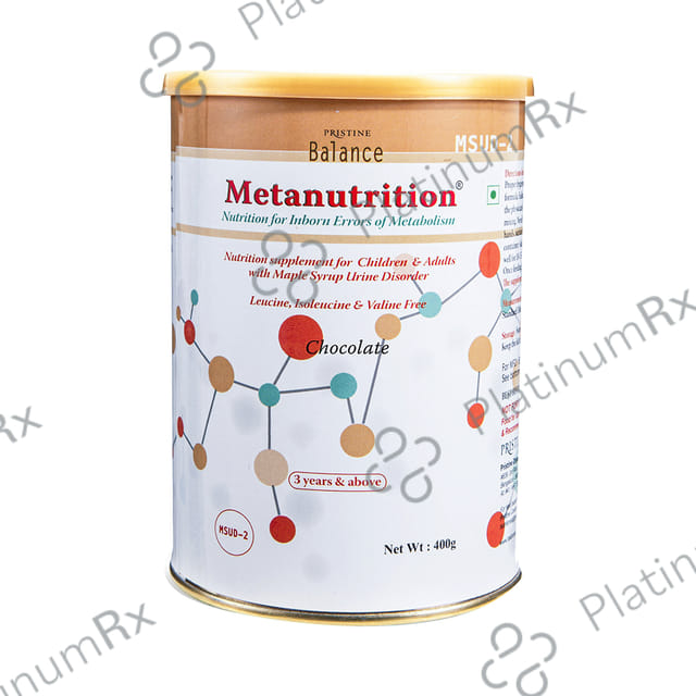 Pristine Balance Metanutrition MSUD 2 (3 Years & Above) Powder Chocolate