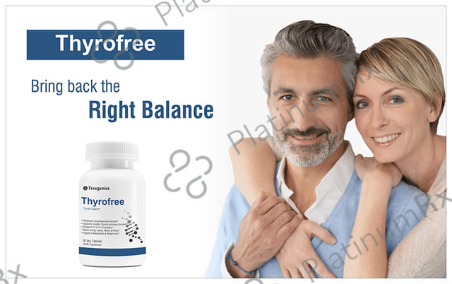 Trexgenics Thyrofree Thyroid Support Veg Capsule