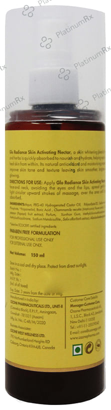 Ozone Glo Radiance Skin Activating Nectar