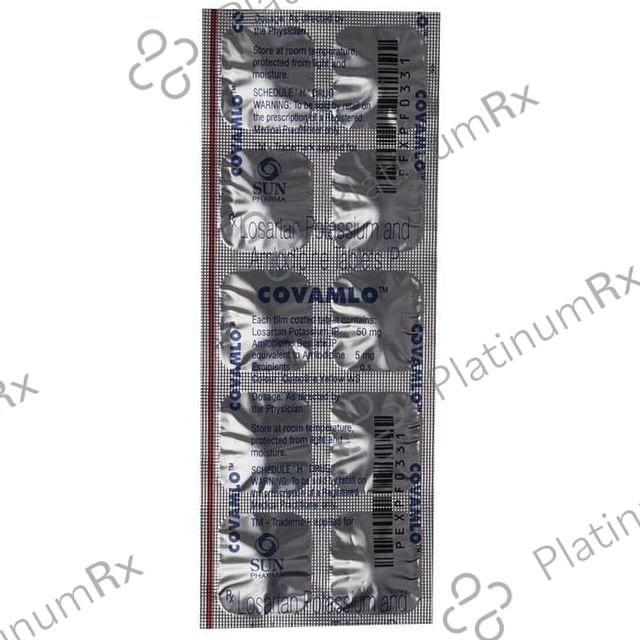 Covamlo 5/50mg Tablet 10s