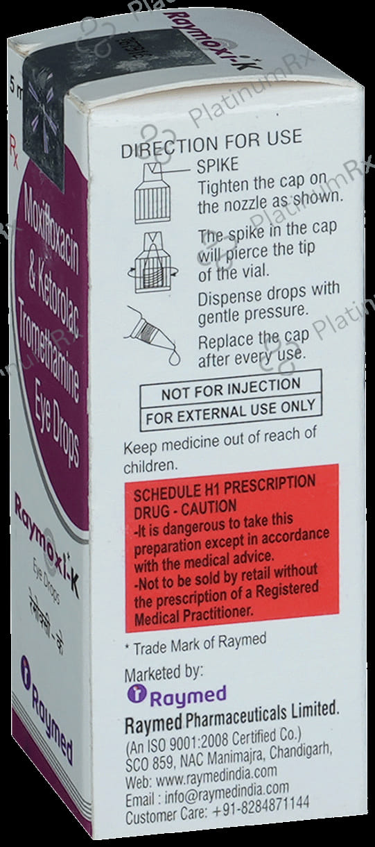 Raymoxi K Eye Drop 5ml