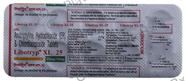 Libotryp XL 25 Tablet