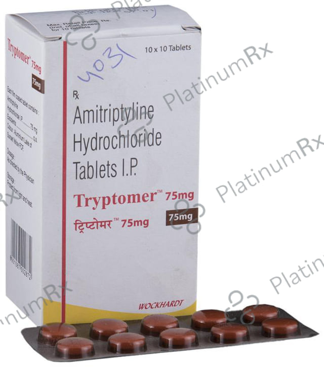 Tryptomer 75mg Tablet 10s