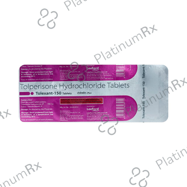 Tolexant 150mg Tablet 10s