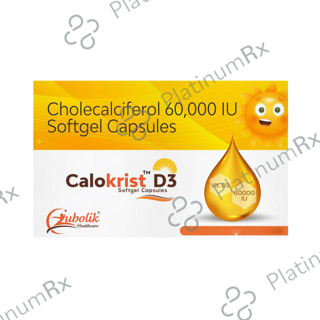 Calokrist D3 Softgel Capsule 4s