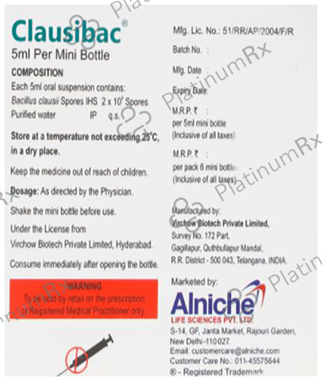 Clausibac Oral Suspension