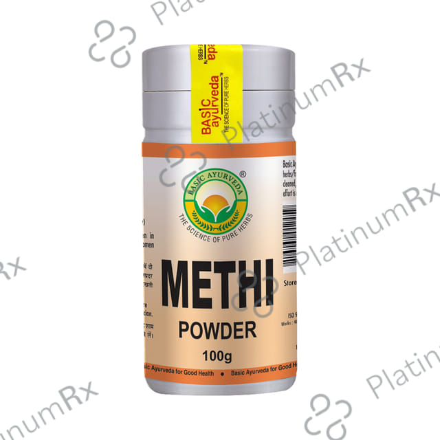 Basic Ayurveda Methi Powder 100 gm