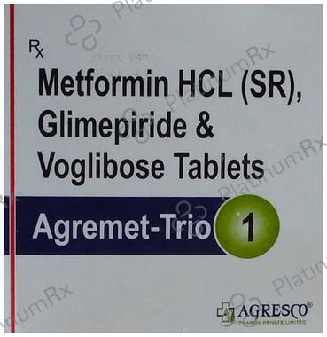 Agremet-Trio 1 Tablet SR
