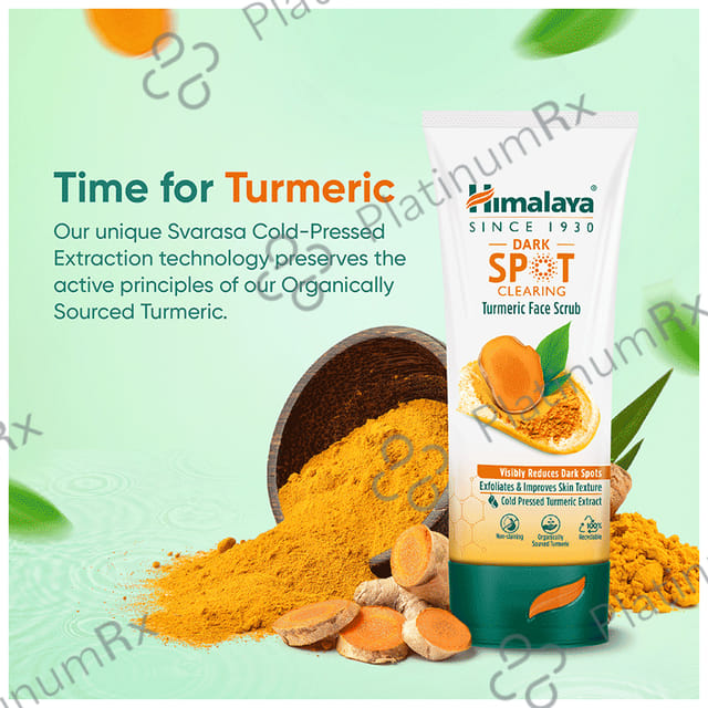 Himalaya Dark Spot Clearing Face Scrub Turmeric 50 gm