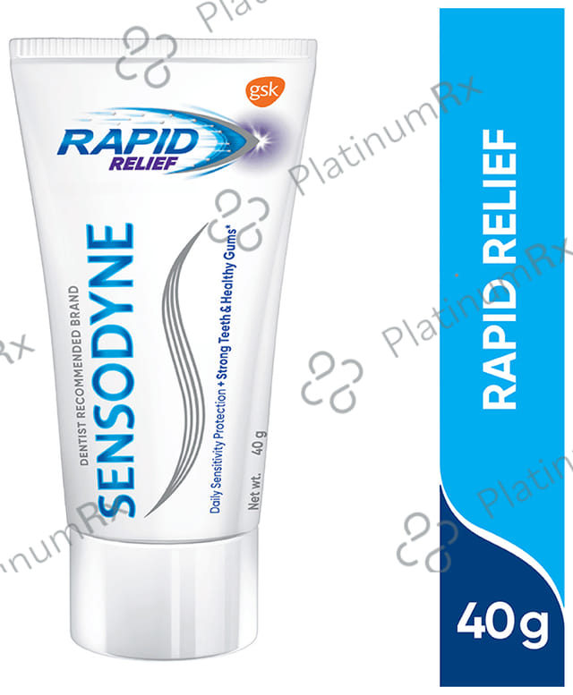 Sensodyne Rapid Relief Sensitive Toothpaste 40gm