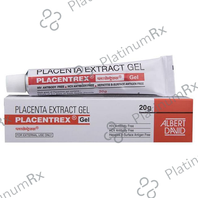 Placentrex 100mg Gel 20gm
