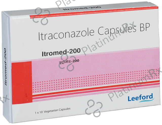 Itromed 200mg Capsule 10s